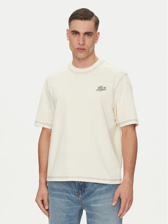 AMI Paris Marškinėliai · Smėlio