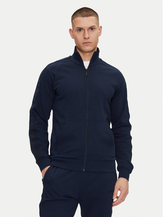 HUGO Džemperis · Tamsiai mėlyna