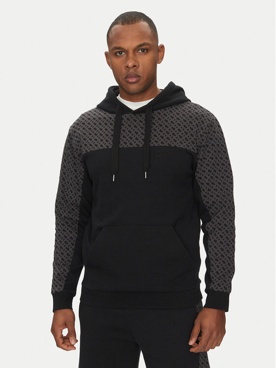 BOSS Džemperis · Juoda