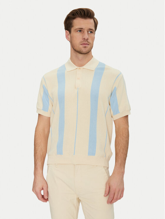 Blend Polo marškinėliai · Smėlio