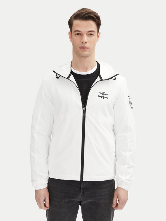 Aeronautica Militare Demisezoninė striukė · Balta