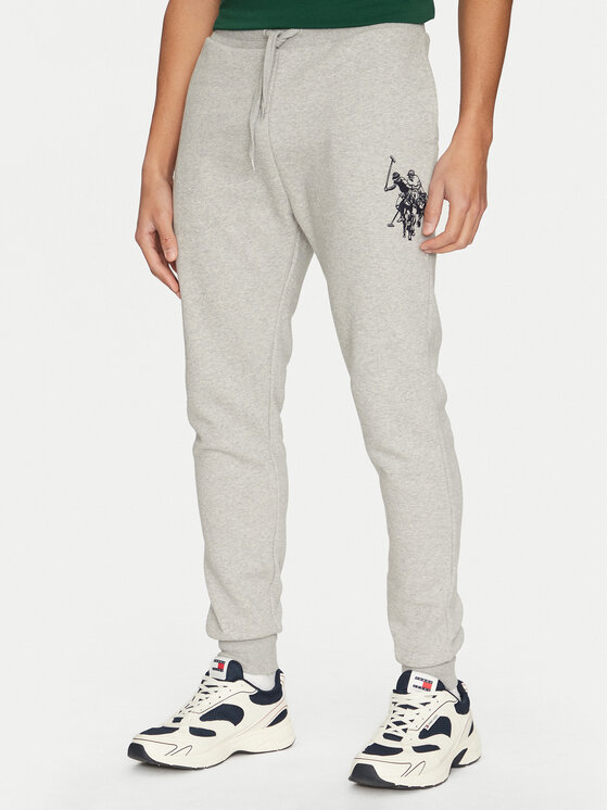 U.S. Polo Assn. Sportinės kelnės · Pilka · Regular Fit