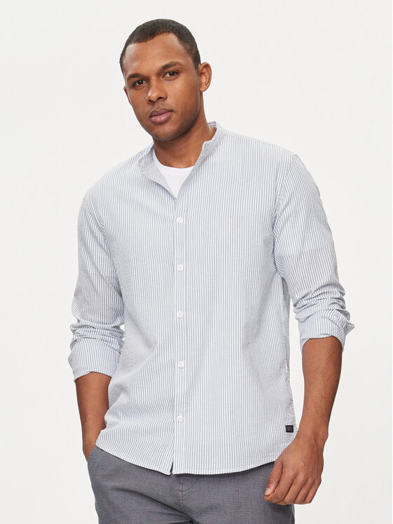 INDICODE Marškiniai · Mėlyna · Regular Fit