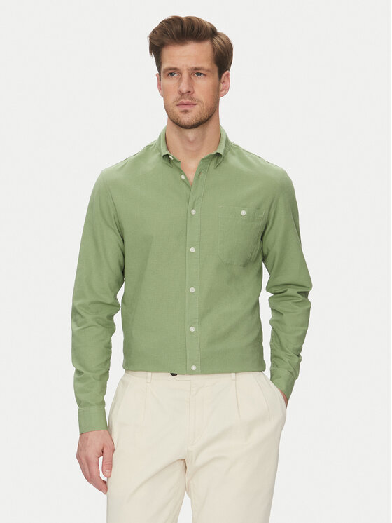 Blend Marškiniai · Žalia · Regular Fit