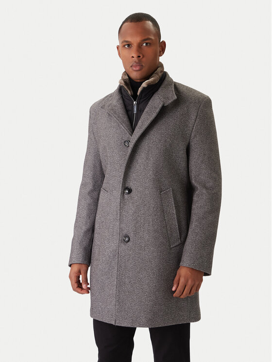 Bugatti Demisezoninis paltas · Pilka