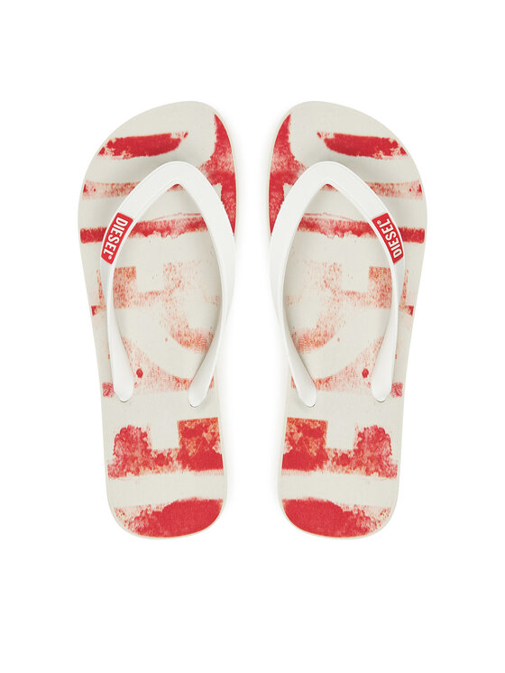 Diesel Šlepetės per pirštą · Balta