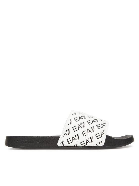 EA7 Emporio Armani Šlepetės · Balta