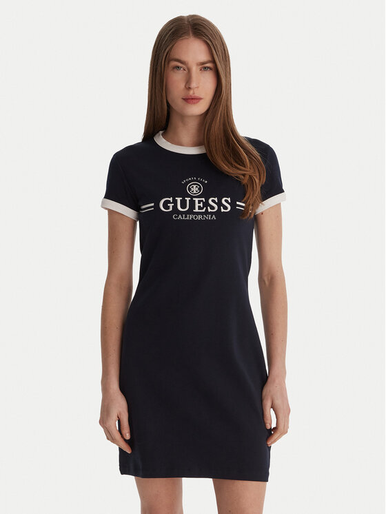 Guess Kasdieninė suknelė · Tamsiai mėlyna · Mini