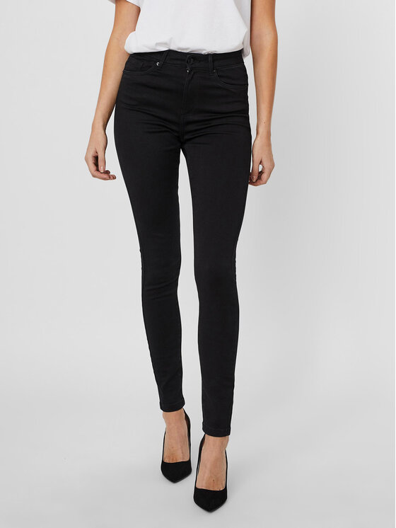 Vero Moda Džinsai · Juoda · Skinny Fit