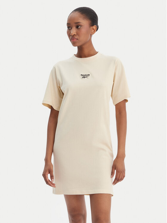 Reebok Kasdieninė suknelė · Smėlio · Mini