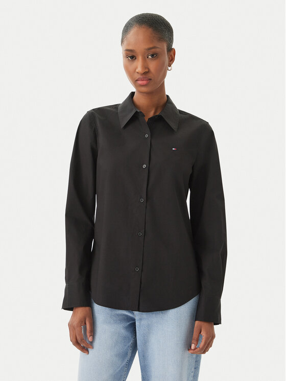 Tommy Hilfiger Marškiniai · Juoda