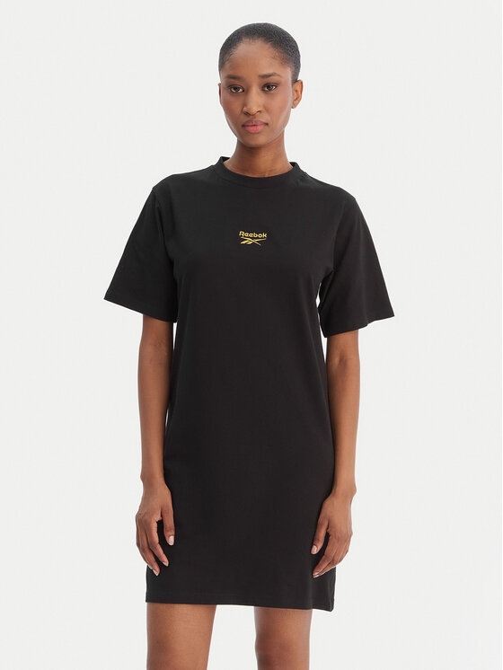 Reebok Kasdieninė suknelė · Juoda · Mini