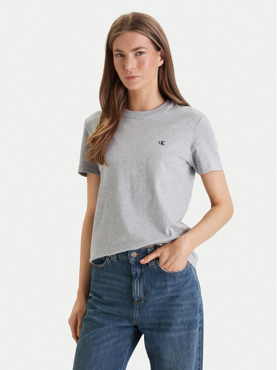 Calvin Klein Jeans Marškinėliai · Pilka