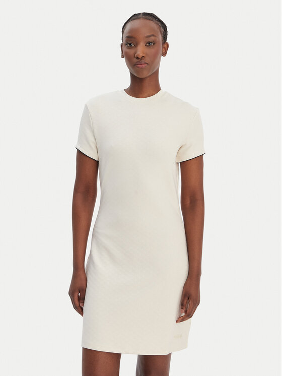 Guess Kasdieninė suknelė · Kreminė · Mini