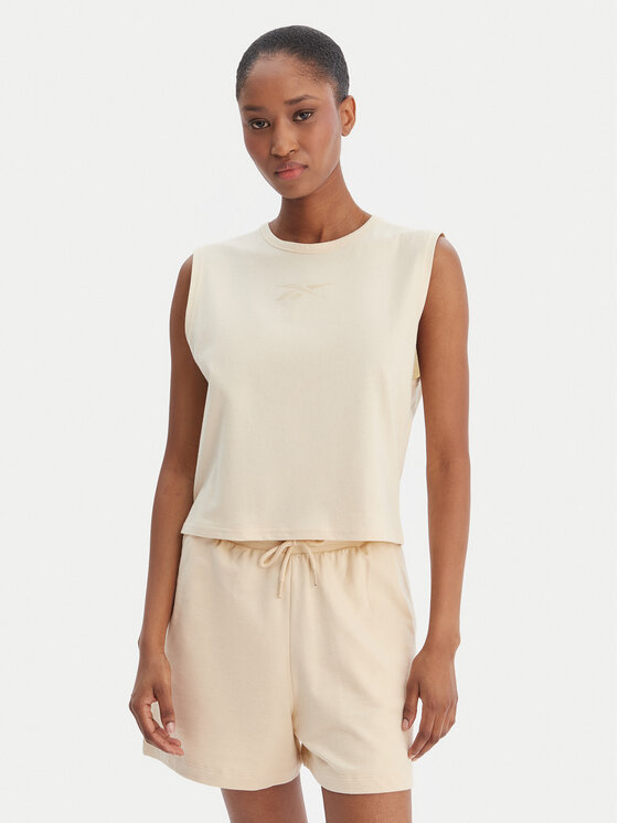 Reebok Marškinėliai · Smėlio