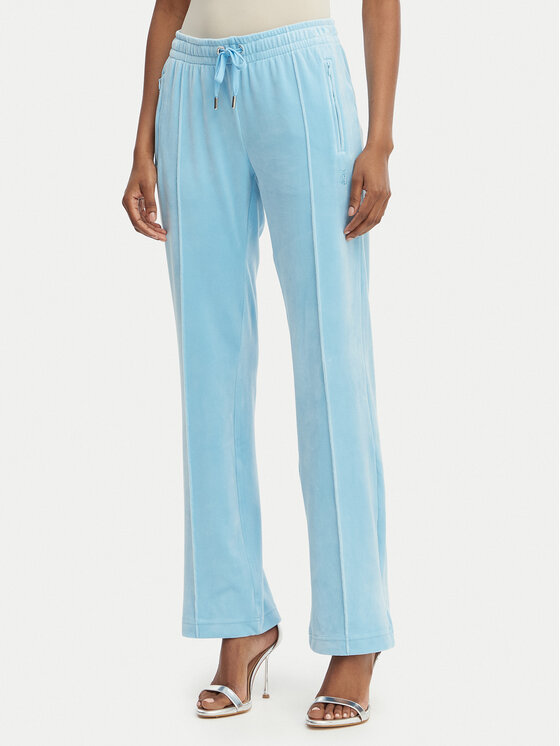 Juicy Couture Sportinės kelnės · Žydra · Regular Fit