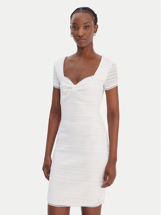 Guess Kasdieninė suknelė · Balta · Mini