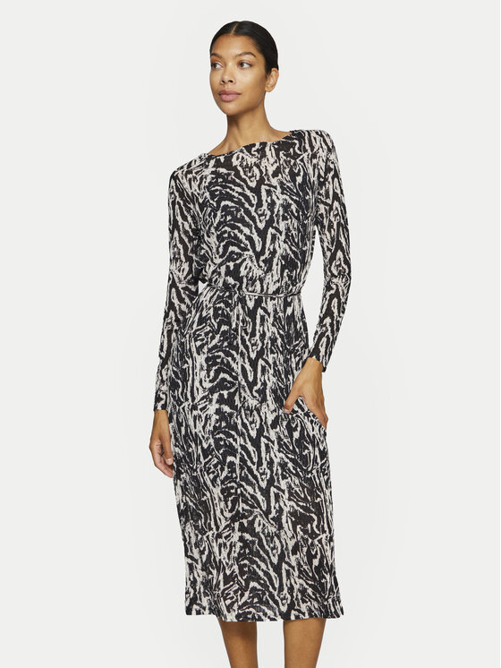 Vila Kokteilinė suknelė · Juoda · Midi