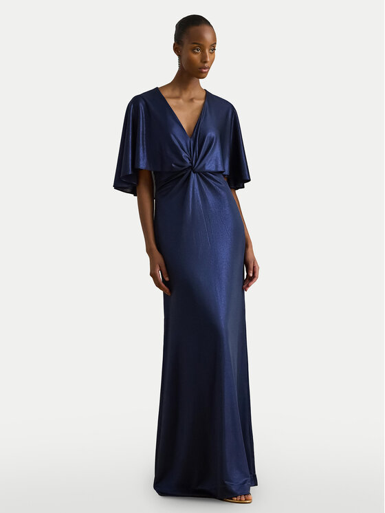 LAUREN RALPH LAUREN Vakarinė suknelė · Tamsiai mėlyna · Maksi