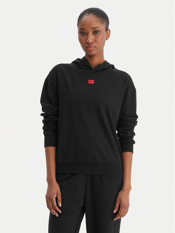 HUGO Džemperis · Juoda · Regular Fit