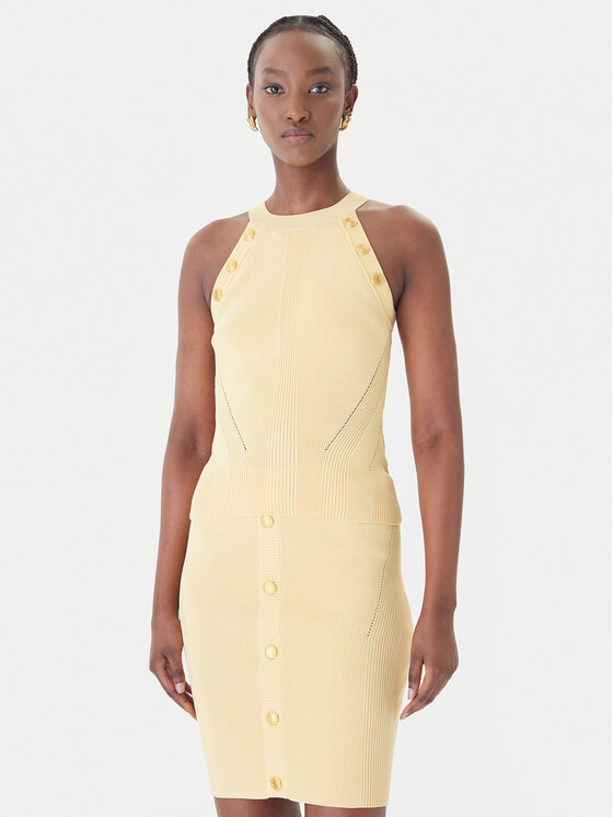 Guess Megztinis · Geltona · Regular Fit