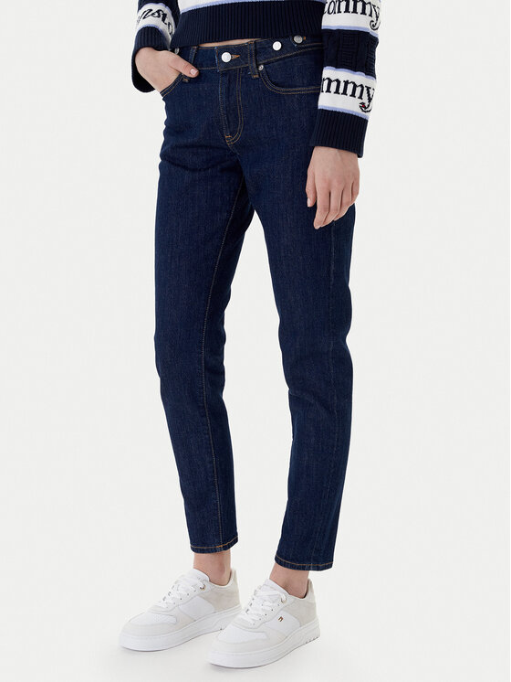 Tommy Jeans Džinsai · Tamsiai mėlyna · Slim Fit