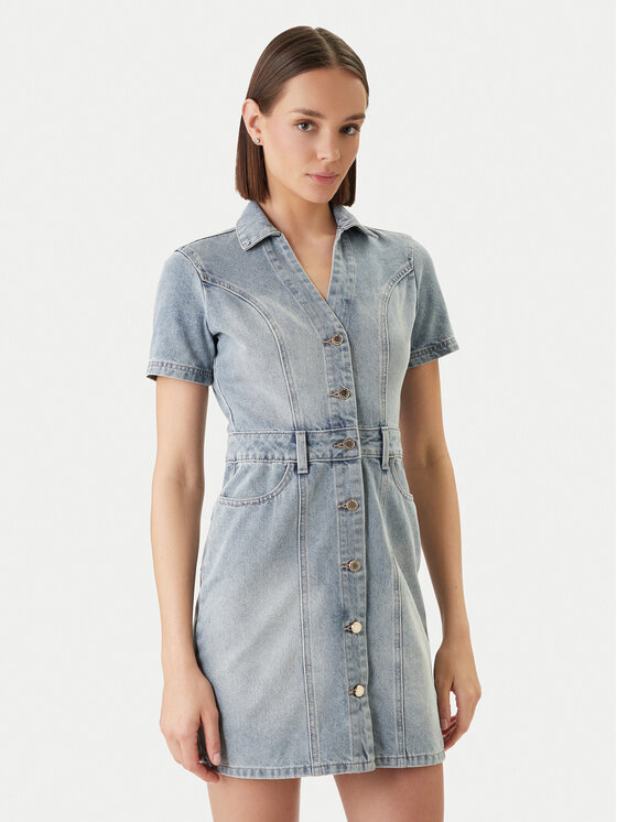 Morgan Džinsinė suknelė · Šviesiai mėlyna · Mini