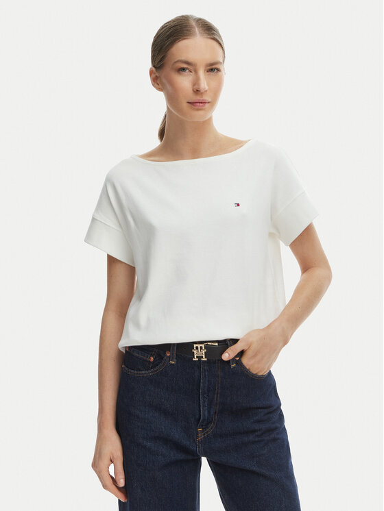 Tommy Hilfiger Marškinėliai · Écru