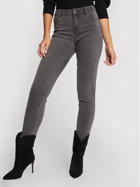 Morgan Džinsai · Pilka · Slim Fit