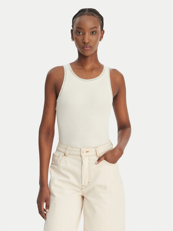 BOSS Marškinėliai · Écru