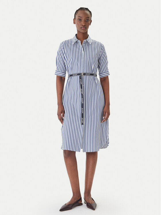 JOOP! Marškinių tipo suknelė · Tamsiai mėlyna · Midi