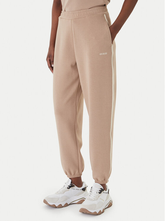 Guess Sportinės kelnės · Smėlio · Regular Fit