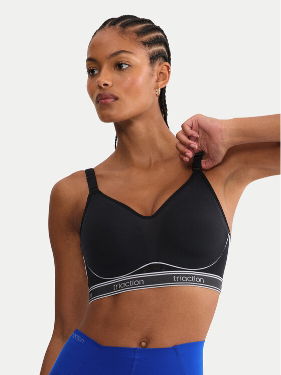 Triumph Sportinė liemenėlė · Juoda