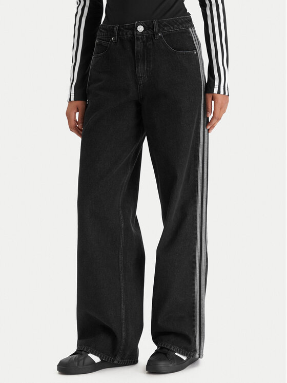 adidas Džinsai · Juoda · Regular Fit