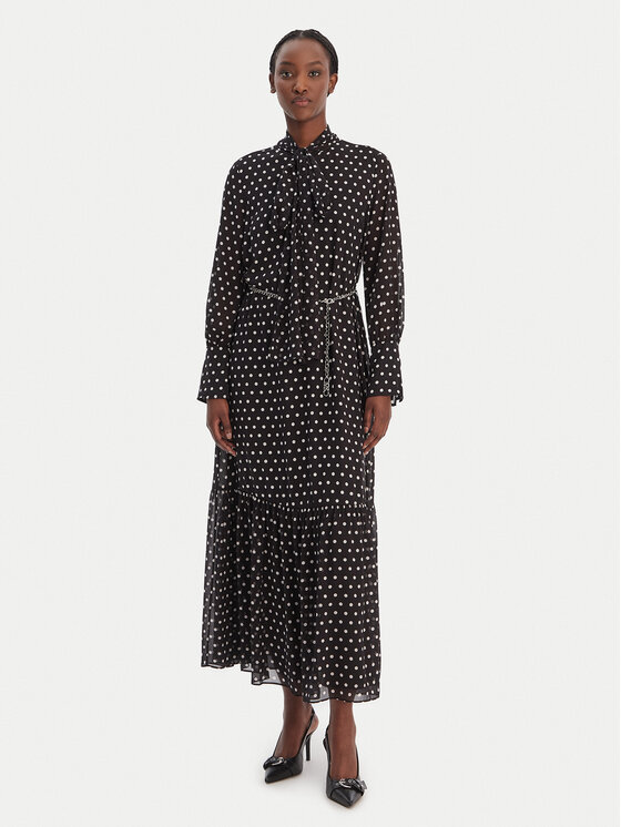 MICHAEL Michael Kors Marškinių tipo suknelė · Juoda · Maksi