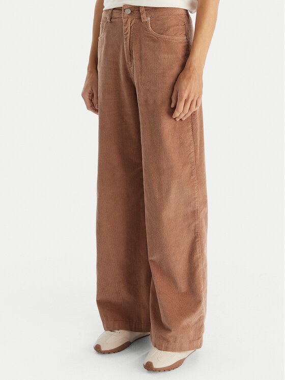 Roxy Medžiaginės kelnės · Ruda · Regular Fit