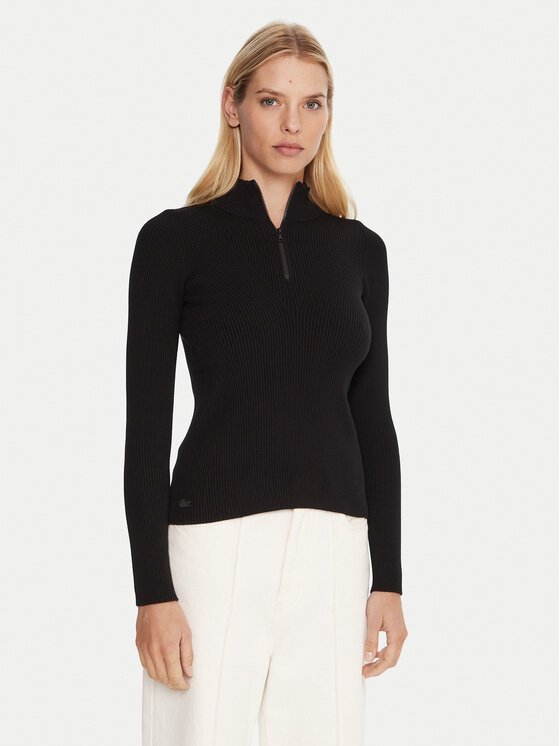 Lacoste Megztinis · Juoda · Regular Fit