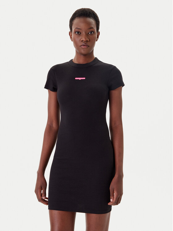 Tommy Jeans Kasdieninė suknelė · Juoda · Mini