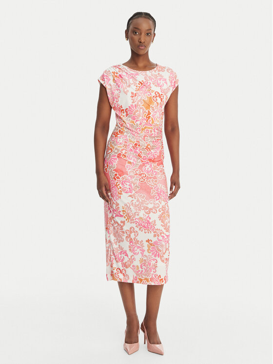 Hale Bob Kokteilinė suknelė · Rožinė · Midi