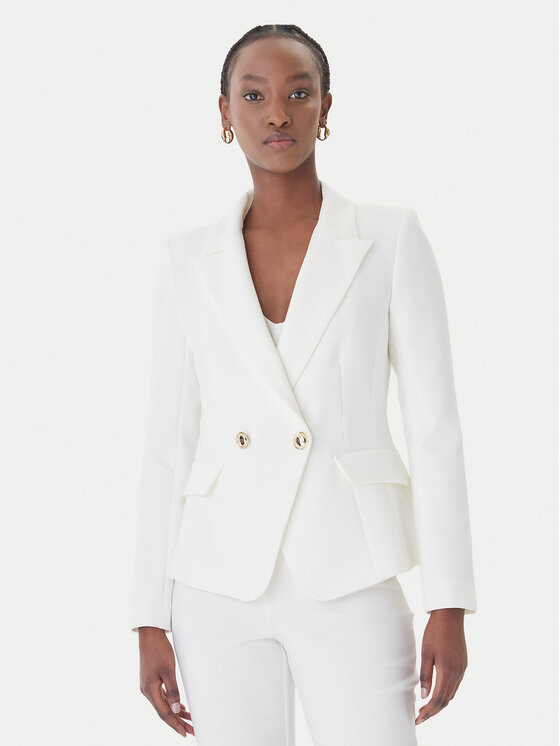 Rinascimento Švarkas · Balta · Regular Fit