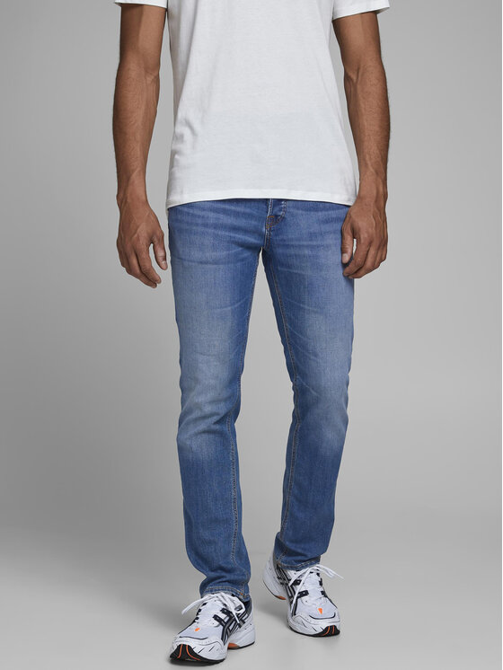 Jack & Jones Džinsai · Mėlyna · Slim Fit