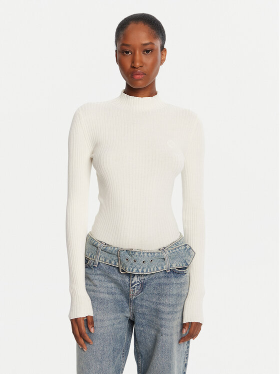 HUGO Megztinis · Écru · Slim Fit