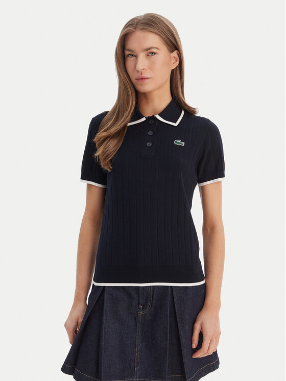 Lacoste Polo marškinėliai · Tamsiai mėlyna