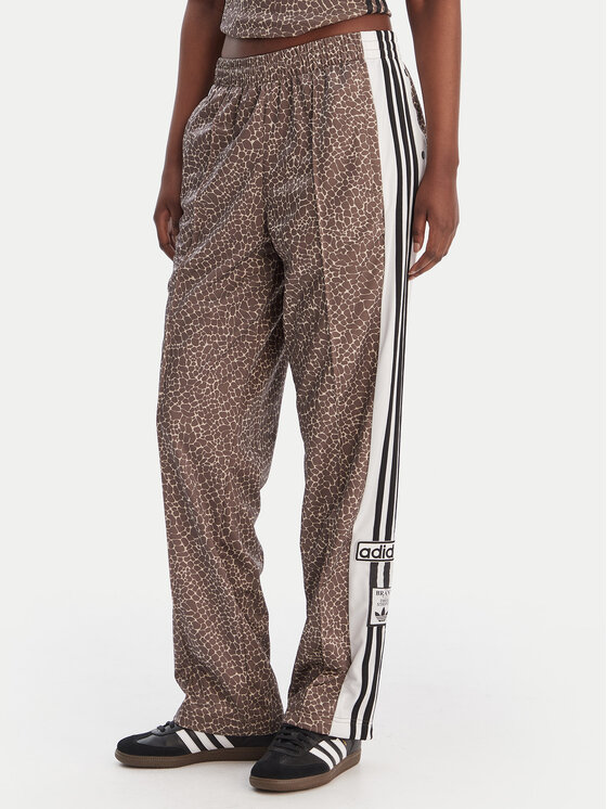 adidas Sportinės kelnės · Smėlio · Relaxed Fit