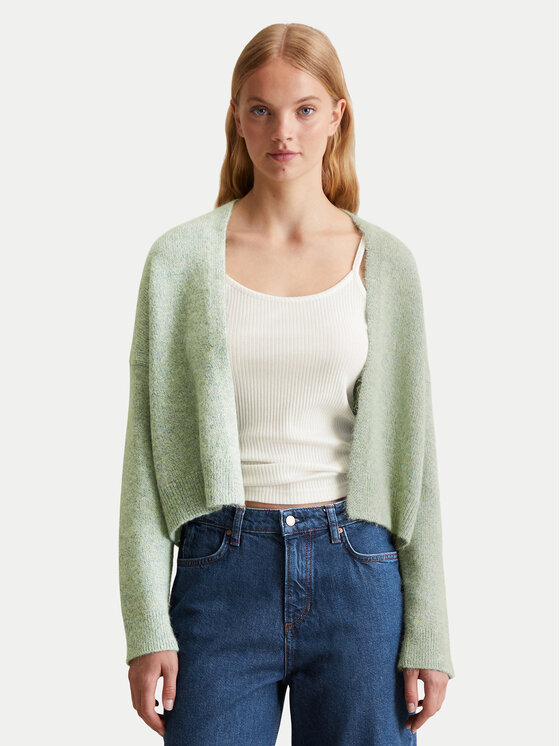 Marc O'Polo Denim Kardiganas · Žalia · Relaxed Fit