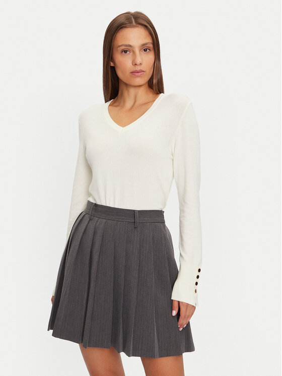 Brave Soul Megztinis · Écru · Regular Fit