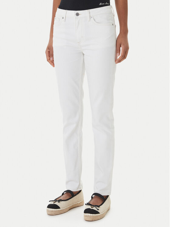 Guess Jeans Džinsai · Balta · Skinny Fit