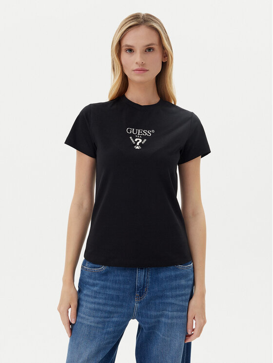 Guess Marškinėliai · Juoda