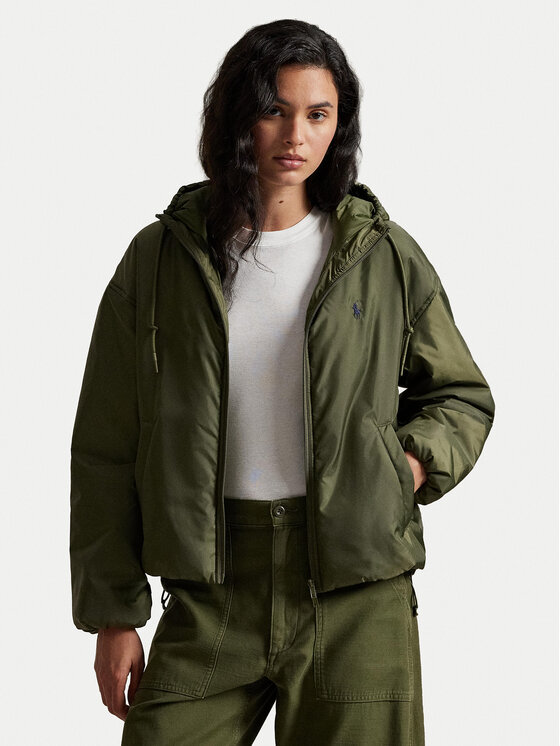 Polo Ralph Lauren Demisezoninė striukė · Žalia