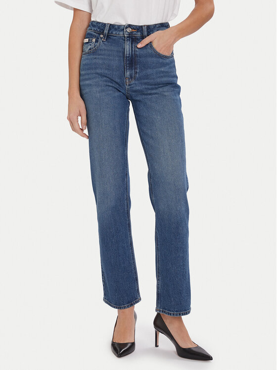 Calvin Klein Jeans Džinsai · Mėlyna · Regular Fit